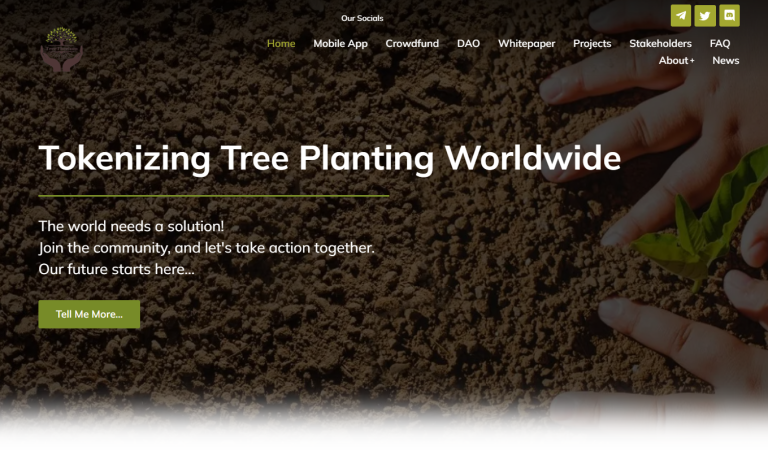 TreeTherium is tokenizing tree planting worldwide