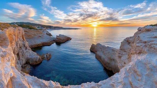 Both sunsets and sunrises are of stunning beauty in salento
